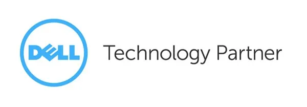 Dell logo.